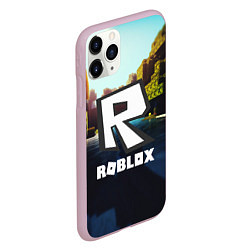 Чехол iPhone 11 Pro матовый ROBLOX, цвет: 3D-розовый — фото 2