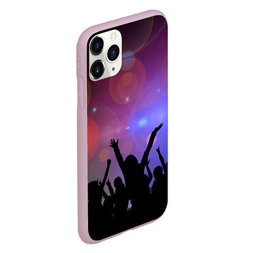 Чехол iPhone 11 Pro матовый Пати / 3D-Розовый – фото 2