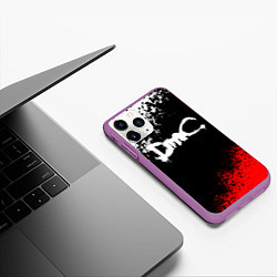 Чехол iPhone 11 Pro матовый DEVIL MAY CRY DMC, цвет: 3D-фиолетовый — фото 2