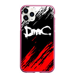 Чехол iPhone 11 Pro матовый DEVIL MAY CRY DMC, цвет: 3D-малиновый