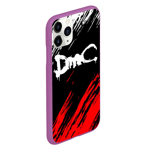 Чехол iPhone 11 Pro матовый DEVIL MAY CRY DMC / 3D-Фиолетовый – фото 2