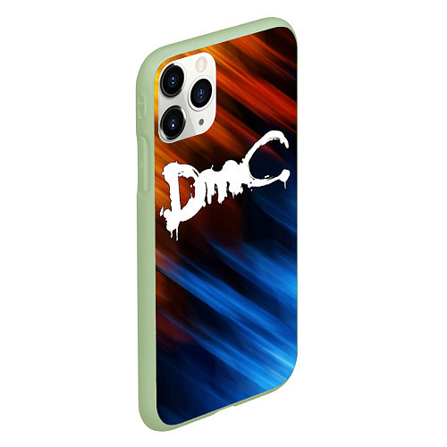 Чехол iPhone 11 Pro матовый DEVIL MAY CRY DMC / 3D-Салатовый – фото 2