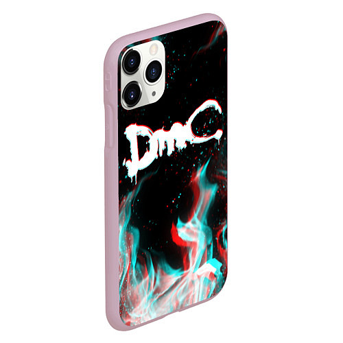 Чехол iPhone 11 Pro матовый DEVIL MAY CRY DMC / 3D-Розовый – фото 2