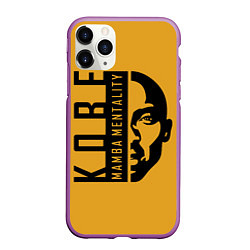 Чехол iPhone 11 Pro матовый Kobe Mamba mentality