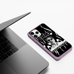 Чехол iPhone 11 Pro матовый Тима Белорусских, цвет: 3D-сиреневый — фото 2