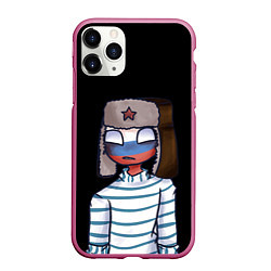 Чехол iPhone 11 Pro матовый CountryHumans - Россия