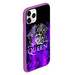 Чехол iPhone 11 Pro матовый QUEEN, цвет: 3D-фиолетовый — фото 2