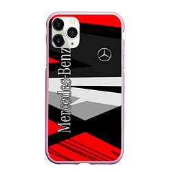 Чехол iPhone 11 Pro матовый Mercedes-Benz