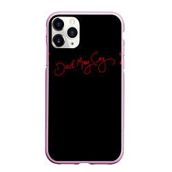 Чехол iPhone 11 Pro матовый DEVIL MAY CRY, цвет: 3D-розовый