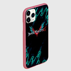 Чехол iPhone 11 Pro матовый DEVIL MAY CRY, цвет: 3D-малиновый — фото 2