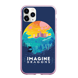 Чехол iPhone 11 Pro матовый Imagine Dragons