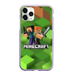 Чехол iPhone 11 Pro матовый MINECRAFT