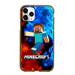 Чехол iPhone 11 Pro матовый MINECRAFT