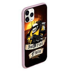 Чехол iPhone 11 Pro матовый Imperial Fists W40000, цвет: 3D-розовый — фото 2
