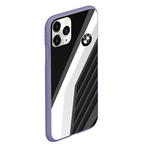 Чехол iPhone 11 Pro матовый BMW / 3D-Серый – фото 2