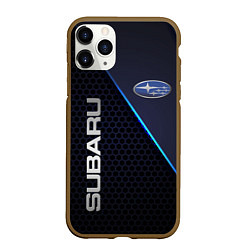 Чехол iPhone 11 Pro матовый SUBARU