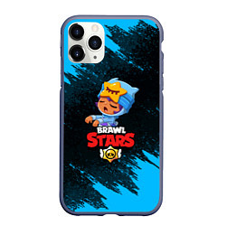 Чехол iPhone 11 Pro матовый BRAWL STARS SANDY