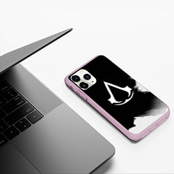 Чехол iPhone 11 Pro матовый ASSASSINS CREED, цвет: 3D-розовый — фото 2