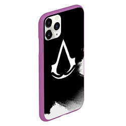 Чехол iPhone 11 Pro матовый ASSASSINS CREED, цвет: 3D-фиолетовый — фото 2