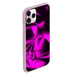 Чехол iPhone 11 Pro матовый НЕОНОВАЯ ТЕКСТУРА, цвет: 3D-розовый — фото 2