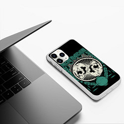 Чехол iPhone 11 Pro матовый Iron Maiden, цвет: 3D-белый — фото 2