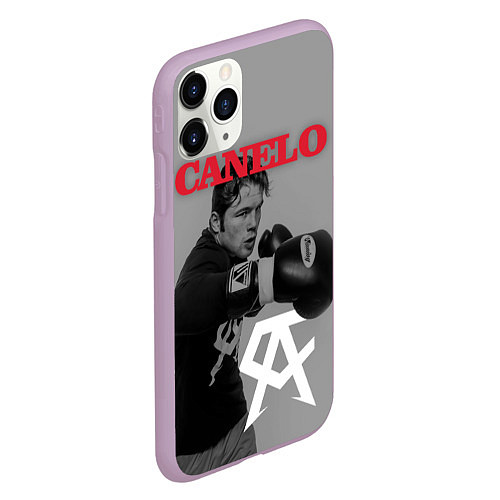 Чехол iPhone 11 Pro матовый Canelo / 3D-Сиреневый – фото 2