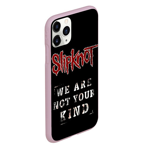 Чехол iPhone 11 Pro матовый SLIPKNOT WANYK / 3D-Розовый – фото 2