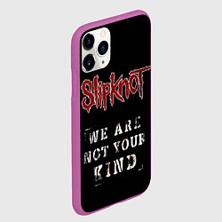 Чехол iPhone 11 Pro матовый SLIPKNOT WANYK, цвет: 3D-фиолетовый — фото 2