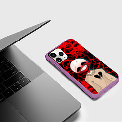 Чехол iPhone 11 Pro матовый CountryHumans, цвет: 3D-фиолетовый — фото 2
