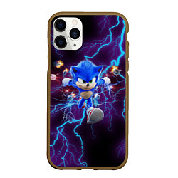 Чехол iPhone 11 Pro матовый SONIC