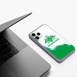 Чехол iPhone 11 Pro матовый Пограничные Войска, цвет: 3D-серый — фото 2