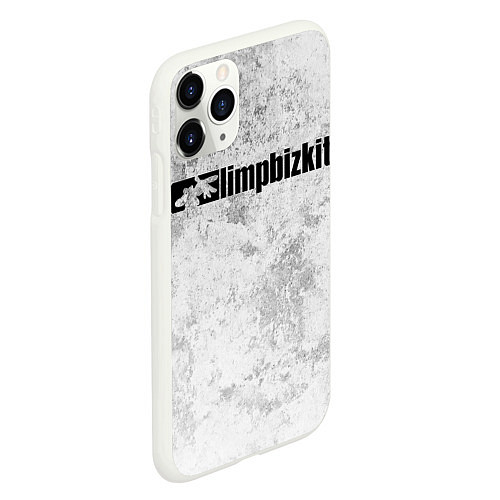 Чехол iPhone 11 Pro матовый LIMP BIZKIT / 3D-Белый – фото 2