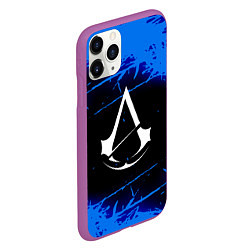 Чехол iPhone 11 Pro матовый ASSASSIN'S CREED, цвет: 3D-фиолетовый — фото 2