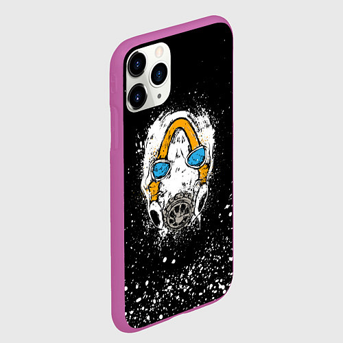 Чехол iPhone 11 Pro матовый BORDERLANDS 3 / 3D-Фиолетовый – фото 2