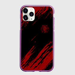 Чехол iPhone 11 Pro матовый Стальной алхимик, цвет: 3D-фиолетовый