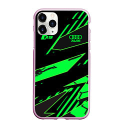 Чехол iPhone 11 Pro матовый Audi RS, цвет: 3D-розовый