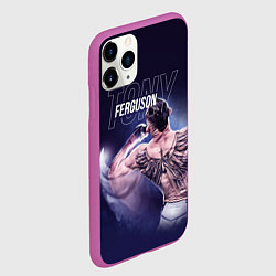 Чехол iPhone 11 Pro матовый Tony Ferguson, цвет: 3D-фиолетовый — фото 2