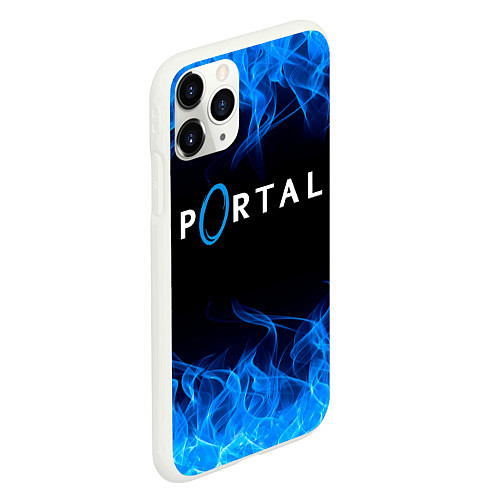 Чехол iPhone 11 Pro матовый PORTAL / 3D-Белый – фото 2