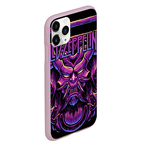 Чехол iPhone 11 Pro матовый Led Zeppelin / 3D-Розовый – фото 2