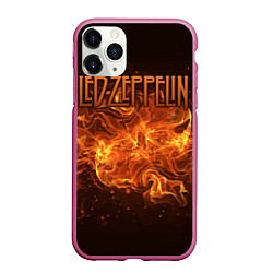 Чехол iPhone 11 Pro матовый Led Zeppelin