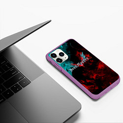 Чехол iPhone 11 Pro матовый DEVIL MAY CRY, цвет: 3D-фиолетовый — фото 2