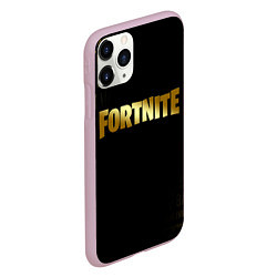 Чехол iPhone 11 Pro матовый FORTNITE, цвет: 3D-розовый — фото 2