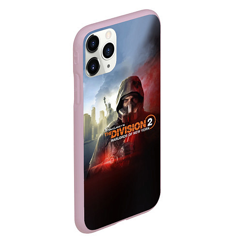 Чехол iPhone 11 Pro матовый The Division 2 / 3D-Розовый – фото 2