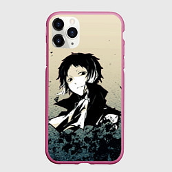Чехол iPhone 11 Pro матовый Чиби Великий, цвет: 3D-малиновый