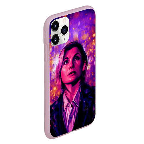 Чехол iPhone 11 Pro матовый DOCTOR WHO / 3D-Розовый – фото 2