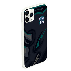 Чехол iPhone 11 Pro матовый Форма Rhino, цвет: 3D-белый — фото 2