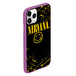 Чехол iPhone 11 Pro матовый NIRVANA, цвет: 3D-фиолетовый — фото 2