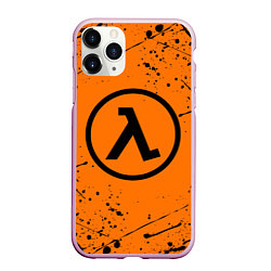 Чехол iPhone 11 Pro матовый HALF-LIFE, цвет: 3D-розовый