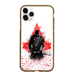 Чехол iPhone 11 Pro матовый ASSASSINS CREED, цвет: 3D-коричневый