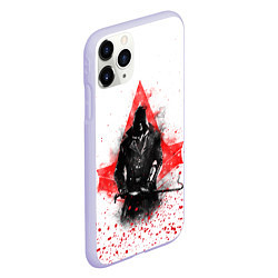 Чехол iPhone 11 Pro матовый ASSASSINS CREED, цвет: 3D-светло-сиреневый — фото 2